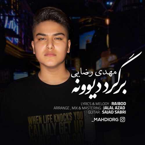 دانلود آهنگ برگرد دیوونه از مهدی رضایی